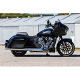 S&S Cycle 4" Broadhead Slip-On Mufflers - Fishtail - Chrome