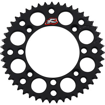RENTHAL Ultralight Rear Sprocket - 47 Tooth - Black - Suzuki/Yamaha