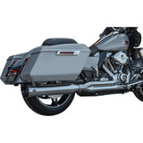 S&S Cycle 2-into-1 GNX Exhaust System - Race Only - Chrome - Touring