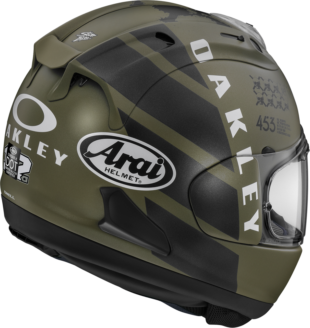 Arai Corsair-X MVK Oakley Helmet