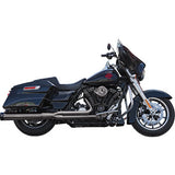 S&S Cycle 2-into-1 Lava Chrome Sidewinder® Exhaust System - Race Only
