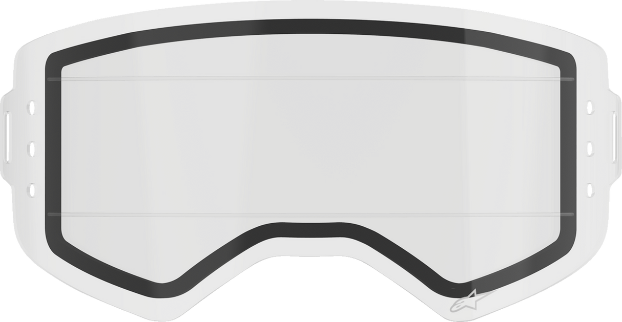 Supertech Wide Vision Roll-Off Goggle Dual Pane Lens