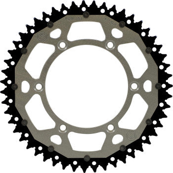 Moose Offroad Dual Sprocket Dual Sprocket - 51 Tooth - Silver - Kawasaki/Suzuki