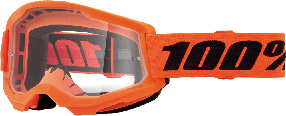 100-PERCENT Strata 2 Clear Lens Goggles