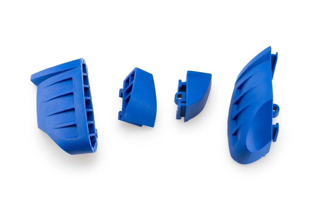 PUIG RUBBER END REPLACEMENT FRAME SLIDER PRO 2.0 PR BLUE