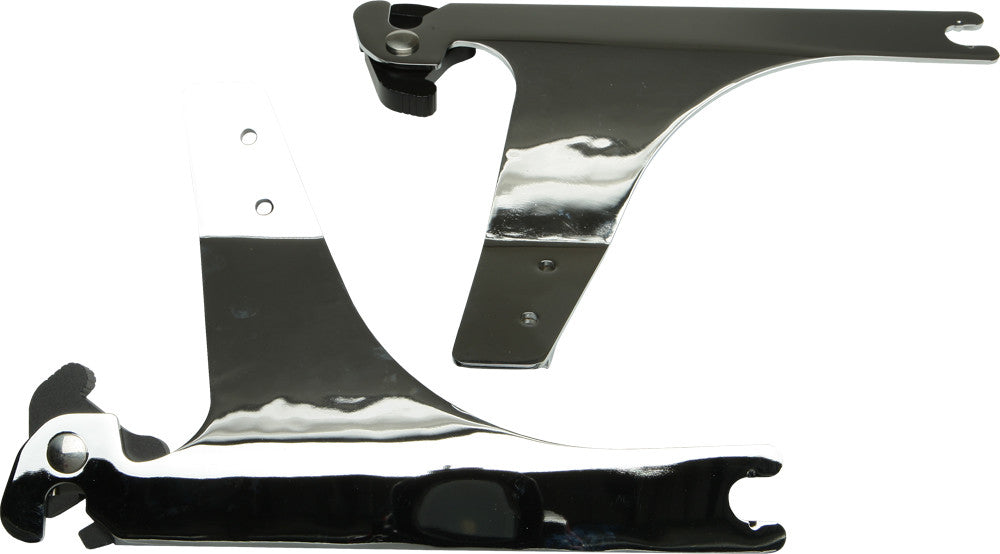 HARDDRIVE DETACHABLE SIDE PLATES CHROME DYNA