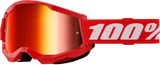 100-PERCENT Strata 2 Junior Mirror Lens Goggles