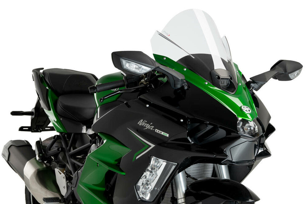 PUIG WINDSCREEN Z-RACING CLEAR KAW