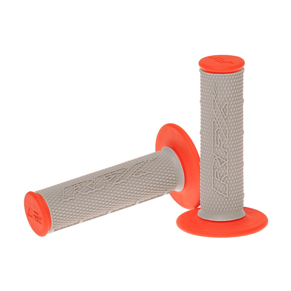 RFX DUAL COMPOUND GRIPS ORANGE WITH GREY CENTER