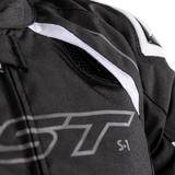 S1 CE JACKET BLACK/BLACK/WHITE TEXTILE