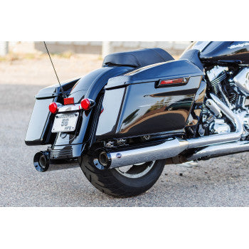 S&S Cycle 4-1/2" GNX Slip-On Mufflers - Chrome