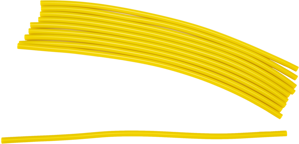 FIRE POWER GAS CAP VENT HOSE YELLOW 18" 10/PK