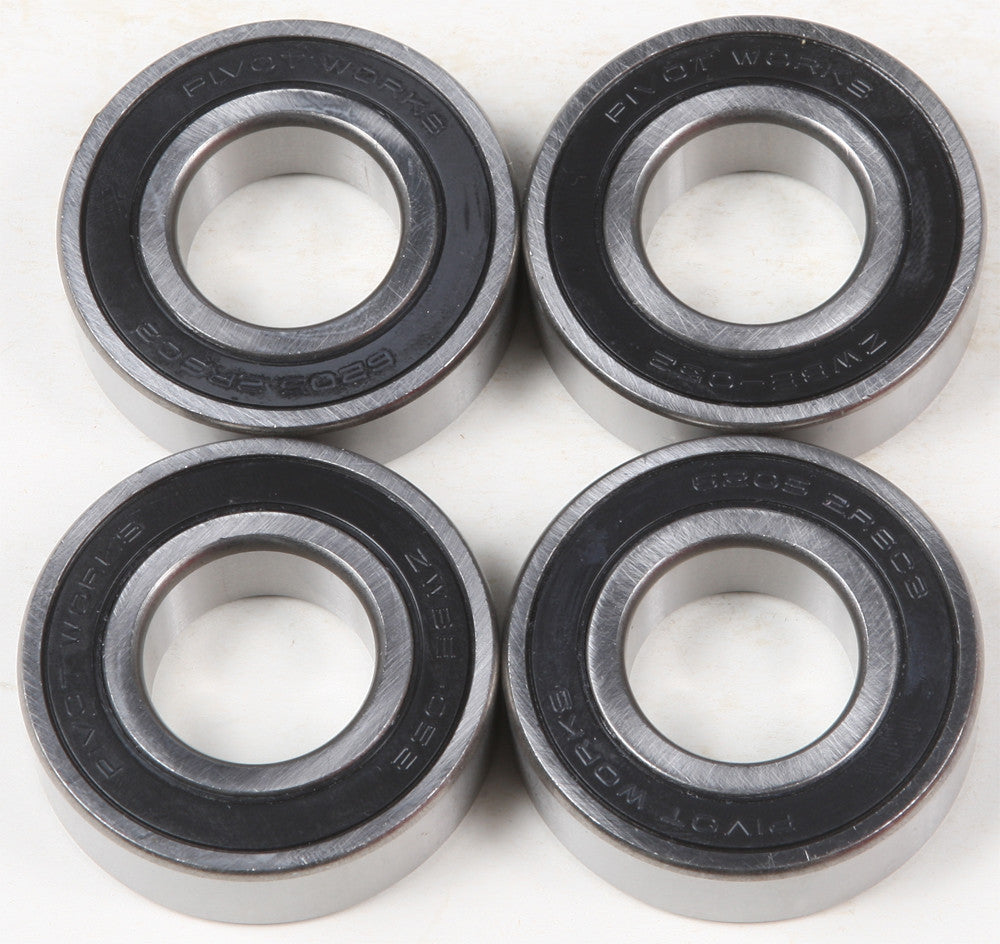 HARDDRIVE REAR WHEEL BEARING KIT 4PC 25MM ID SEALED NON-ABS