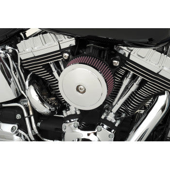 S&S Cycle Stealth Air Cleaner Cover - Bob Dome - Chrome