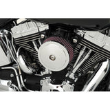 S&S Cycle Stealth Air Cleaner Cover - Bob Dome - Chrome