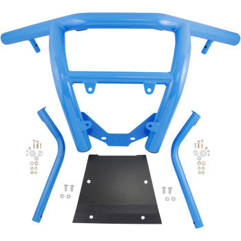 Moose Offroad Front Bumper Front Bumper - Blue - Maverick