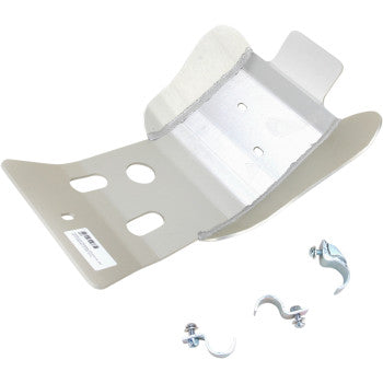 Moose Offroad Aluminum Skid Plate — Skid Plate Skid Plate - Silver - Husqvarna | KTM