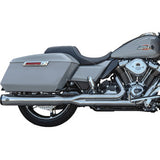 S&S Cycle 2-into-1 GNX Exhaust System - Race Only - Chrome - Touring