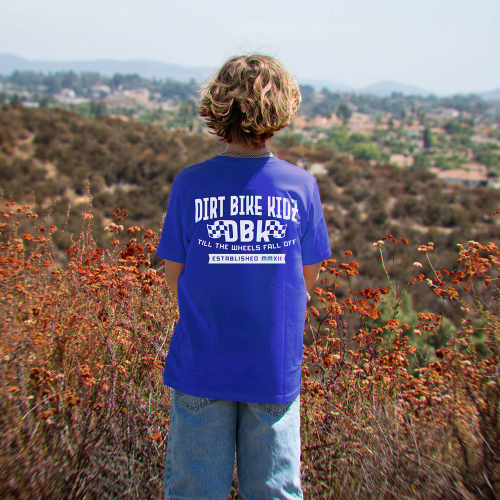 DBK Till The End Youth Royal Blue T-Shirt