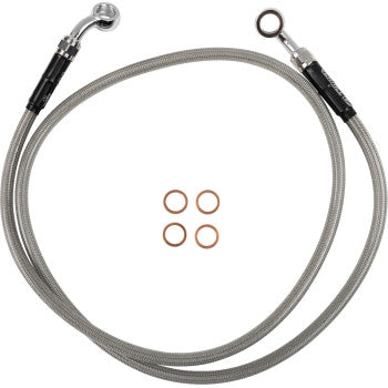 Moose Offroad Stainless Steel Braided Clutch Line Stainless Steel Braided Clutch Line - CRF450