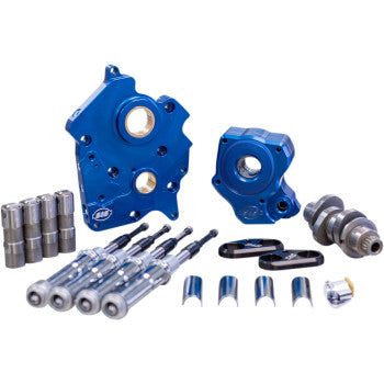 S&S Cycle Cam Chest Kit for M8 - Water Cooled - 465 Cam - Chrome Pushrods - M8