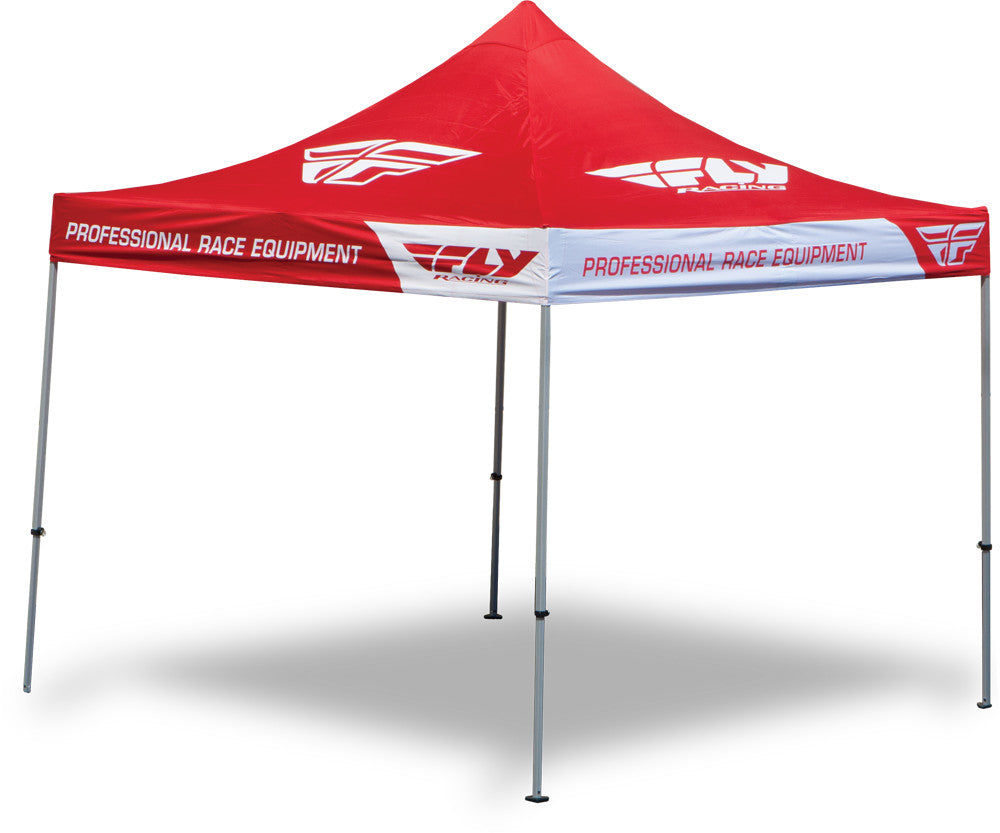 CANOPY W/HEAVY DUTY FRAME RED 10'X15'