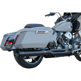S&S Cycle 2-into-1 GNX Exhaust System - Race Only - Guardian Black - Touring