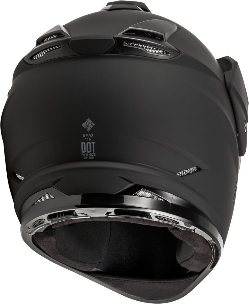 GMAX GM-11S Snow Helmet W/ Electric Shield