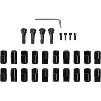 Moose Racing Replacement ATV/UTV Wheel Lug Nuts with Valve Stems