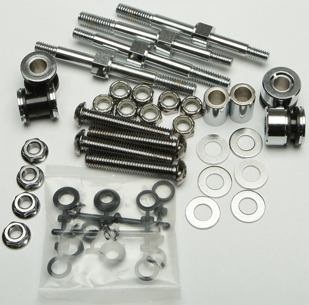 HARDDRIVE DOCKING HARDWARE KIT CHROME FLSTC 00-02