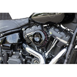 S&S Cycle Mini Teardrop Stealth Air Cleaner Kit - Gloss Black