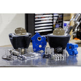 S&S Cycle 132" Power Package Engine Performance Kit - Gear Drive - Oil Cooled - Non-Highlighted Fins - M8