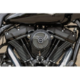 S&S Cycle Stealth Air Cleaner Cover - Torker - Black