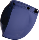 Drifter/Jimmy/Saturn Helmet Flip-Up 3-Snap Bubble Shield