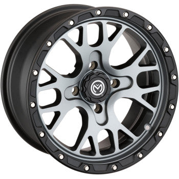 Moose Offroad 545X Wheel Wheel - 545X - Front/Rear - Gray - 14x7 - 4/156 - 4+3