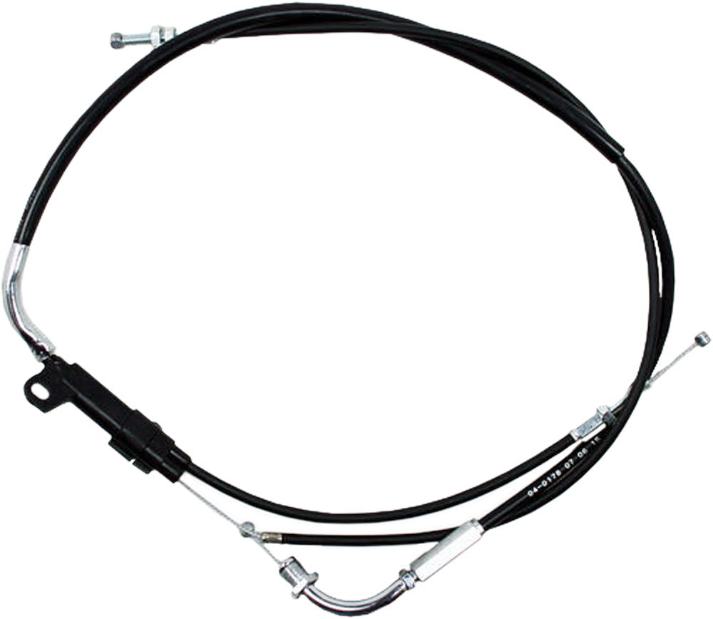 MOTION PRO BLACK VINYL THROTTLE PULL CABLE