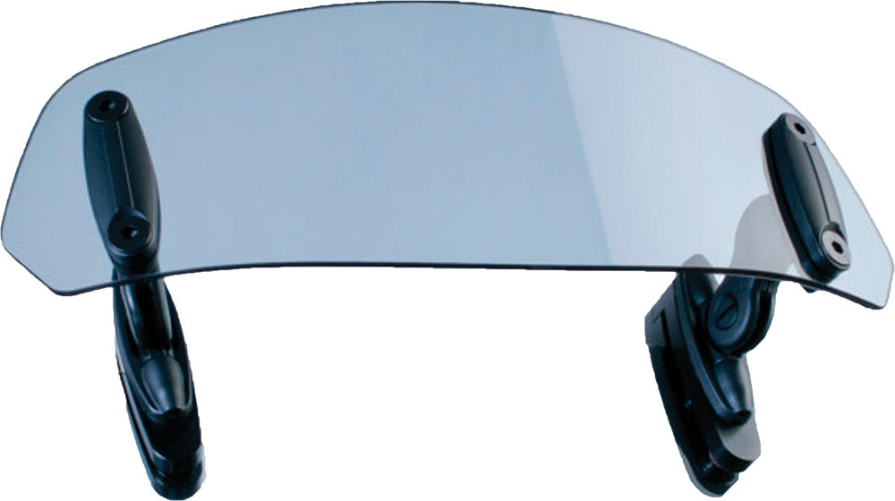 PUIG VISOR MULTI-ADJUSTABLE CLIP-ON CLEAR 100X315MM