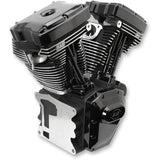 S&S Cycle T124 Long Block Engine - Black - Touring | Dyna