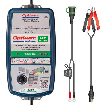 Tecmate OptiMate™ Lithium LFP 4S Battery Charger and Maintainer