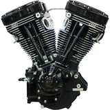 S&S Cycle V124 Long Block Engine - Big Twin | Custom Chasis w/Alternator-Style Primary