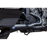 S&S Cycle 2-into-1 Qualifier Exhaust System - 50-State - Black - Stainless Steel