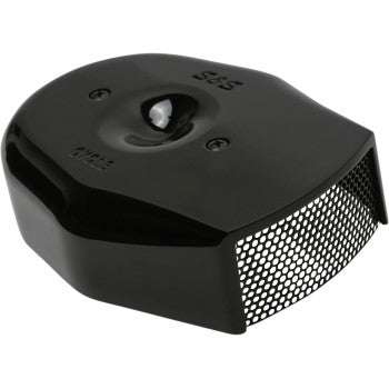 S&S Cycle Stealth Air Cleaner Cover - Tribute - Black