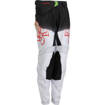 Moose Offroad Youth Agroid Pants Youth Agroid Pants - Green/Red/Black