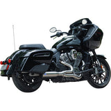 S&S Cycle 2-into-1 Qualifier Exhaust System - 50-State - Brushed - Stainless Steel