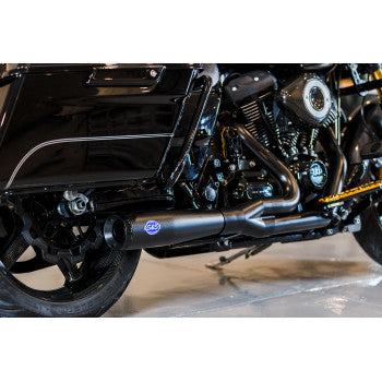 S&S Cycle 2-into-1 Diamondback Exhaust System - Guardian Black - 50-State