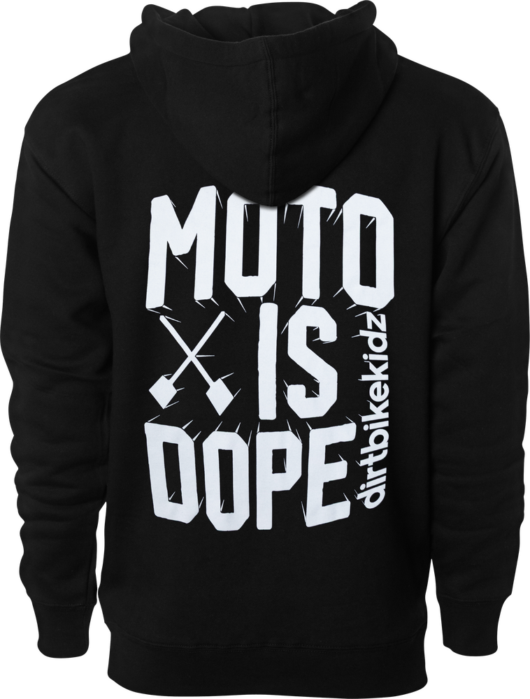 DBK MOTO IS DOPE HOODIE BLACK XL
