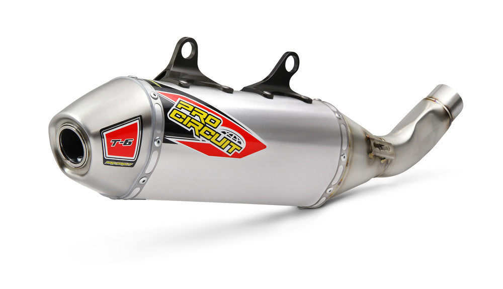 PRO CIRCUIT P/C T-6 S/S SLIP-ON SILENCER HUSQ FE350/350C FC350 '19