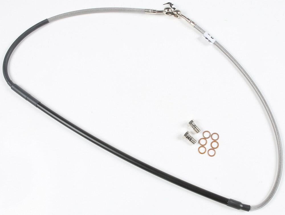 GBRAKES STEEL BRAKE LINE FRONT SUZ