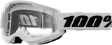 100% STRATA 2 CLEAR GOGGLES ALL COLORS