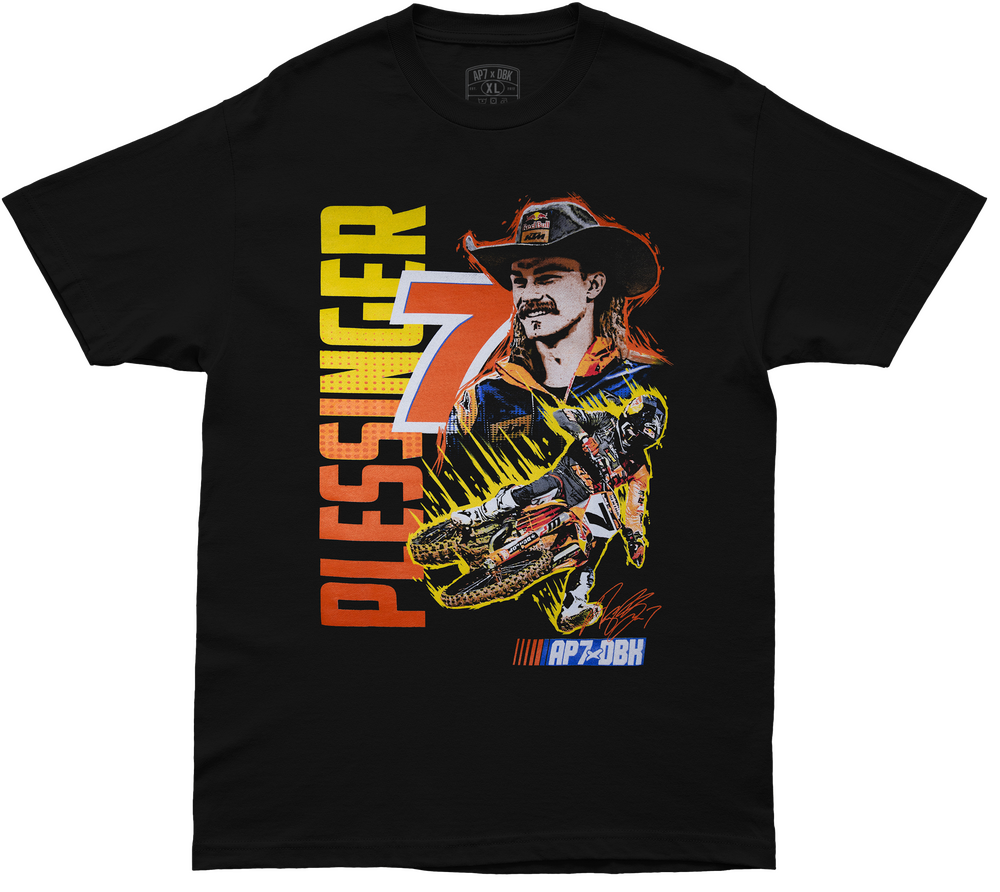 DBK SPEEDWAY TEE BLACK XL